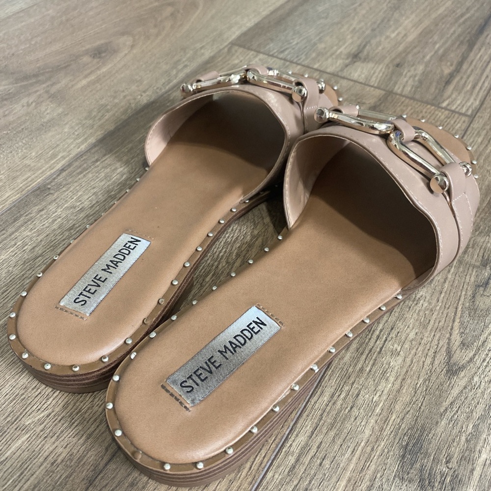 Tan And Brown Steve Madden Slides #Slides #Stevem… - image 4